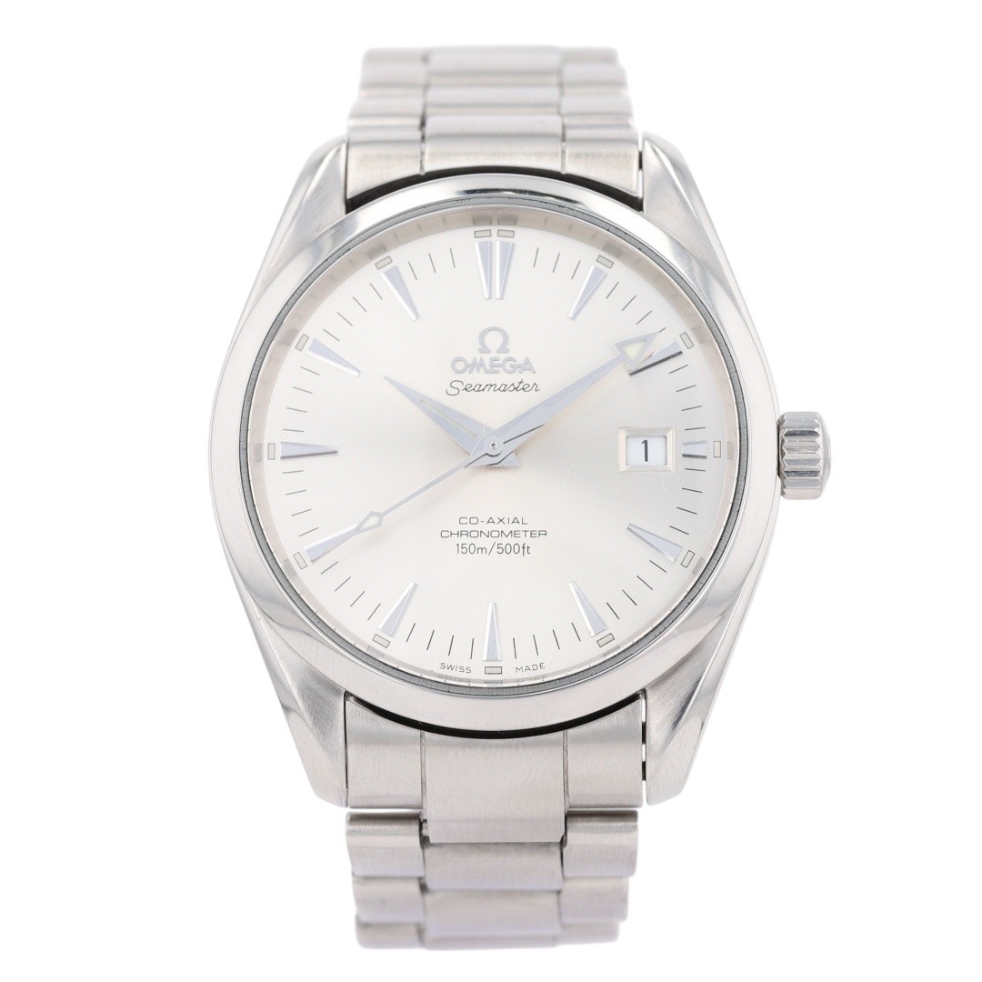 Omega Seamaster Aqua Terra 39mm Silver Dial Stainless Steel Men’s Wristwatch