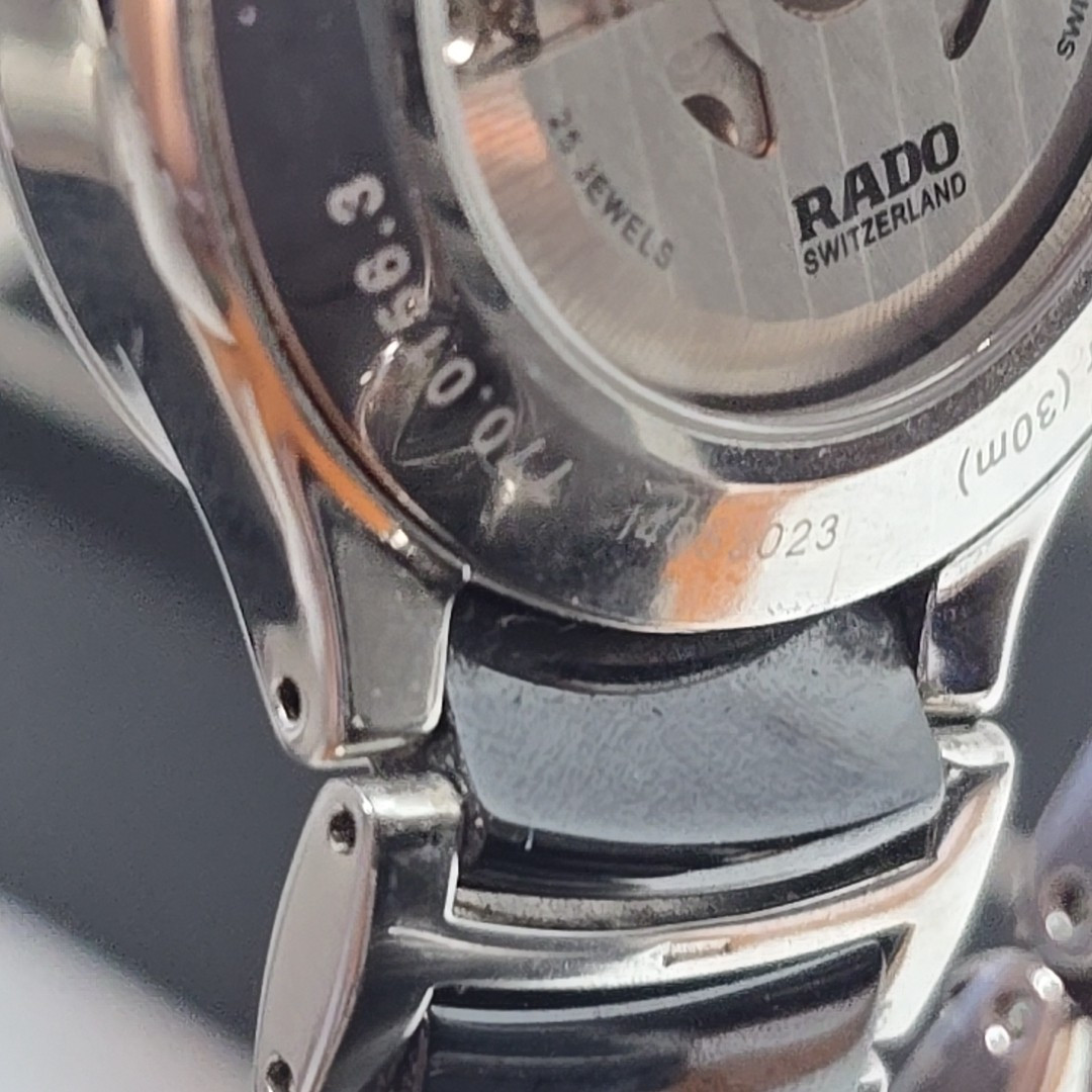 Rado Centrix Automatic Black Ceramic, S/Steel, Mens’ Dress Watch