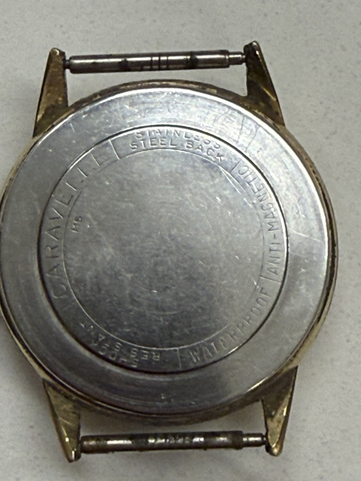 Bulova Caravelle Watch Vintage Gold Plated Wind-Up, Seventeen Jewels