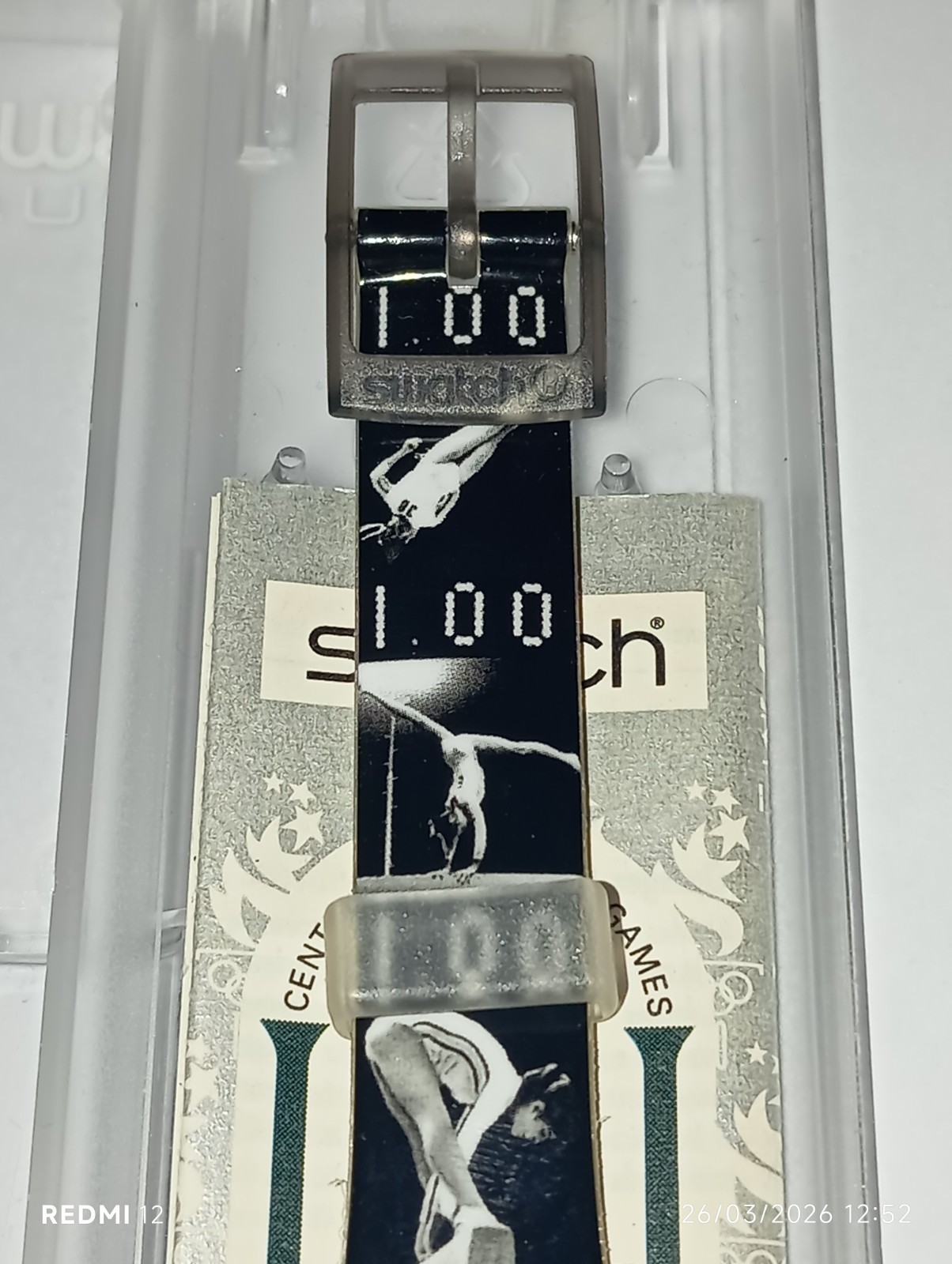 1996 NADIA COMANECI LZ105 OLYMPICS SPECIAL LADY WATCH NEW WORKING