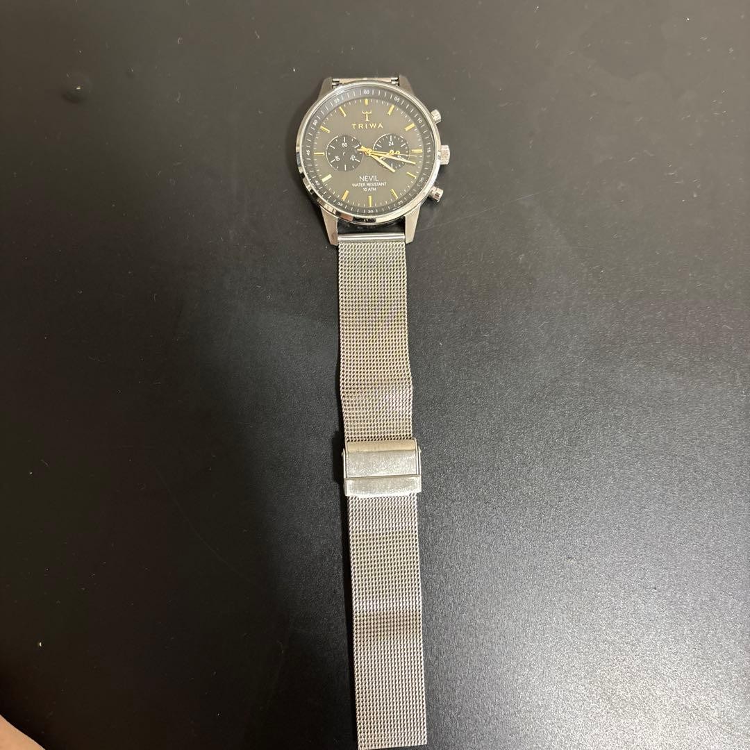 TRIWA NEVIL Chronograph Mesh B Watch | Stylish