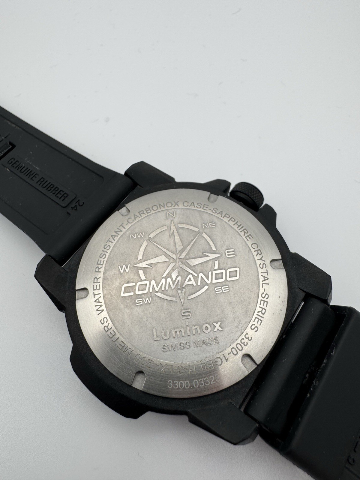 Luminox Commando Frogman 3301 Carbonox Diver Watch 3300 Series – Barely Used