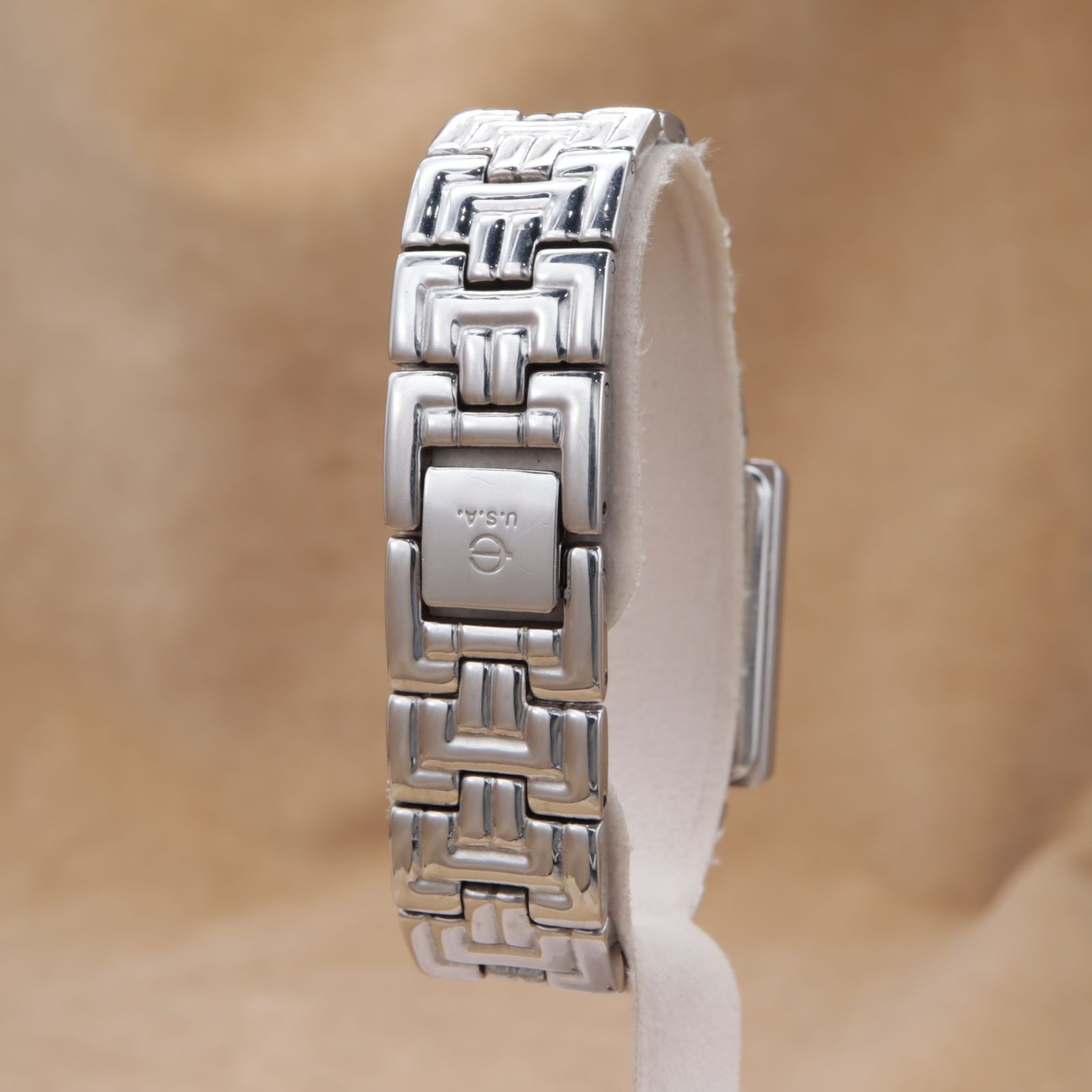 ELGIN FK-611-K1 Platinum 999.5 Dial Watch 17cm/6.69in Quartz Rectangular