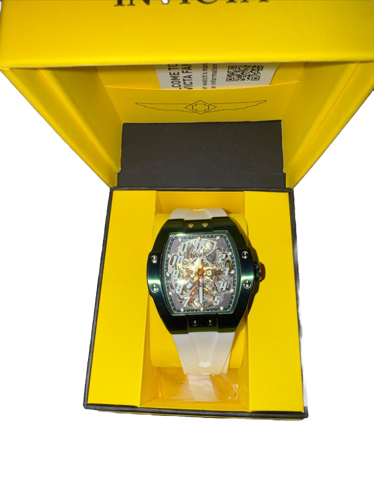 Invicta JM Correa JM Limited Edition Automatic Men’s Watch – 44mm, White (43519)