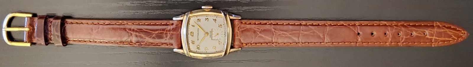 Vintage 1950s Swiss Wittnauer 10K GF 17J Cal 10TN Revue Watch, Restoration/Parts