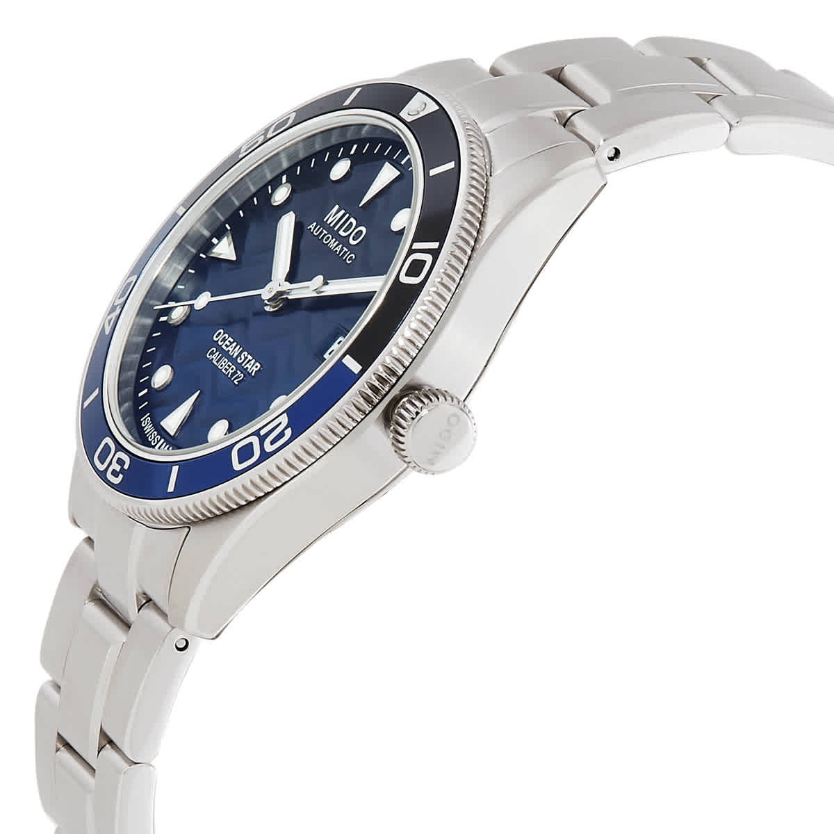 Mido Ocean Star 39 Automatic Batman Bezel Watch M026.907.11.041.00