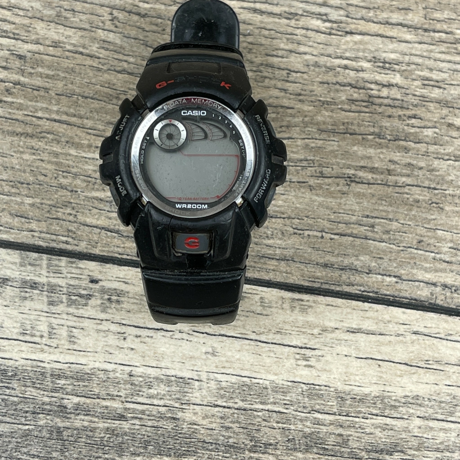 Casio G-Shock G2900F-1V Black Resin Wristwatch Please See Pictures & Description