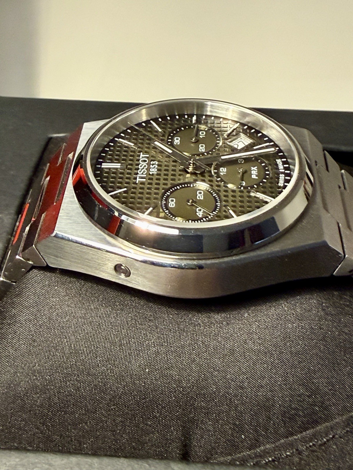 Tissot PRX Green Automatic Chronograph – T137.407.11.091.00 w Extra Links
