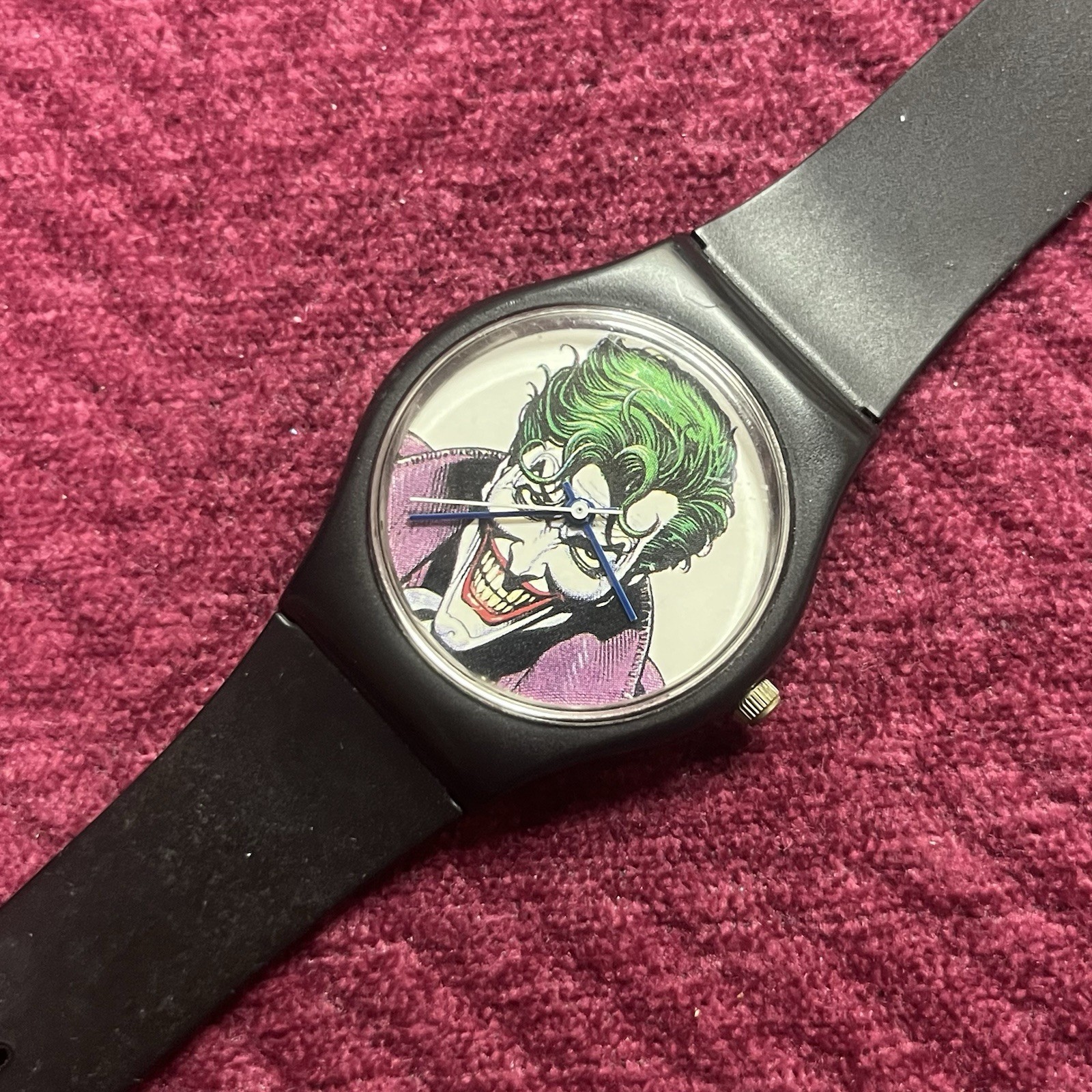 BRIAN BOLLAND’S “KILLING JOKE” JOKER WATCH 1991 DC COMICS
