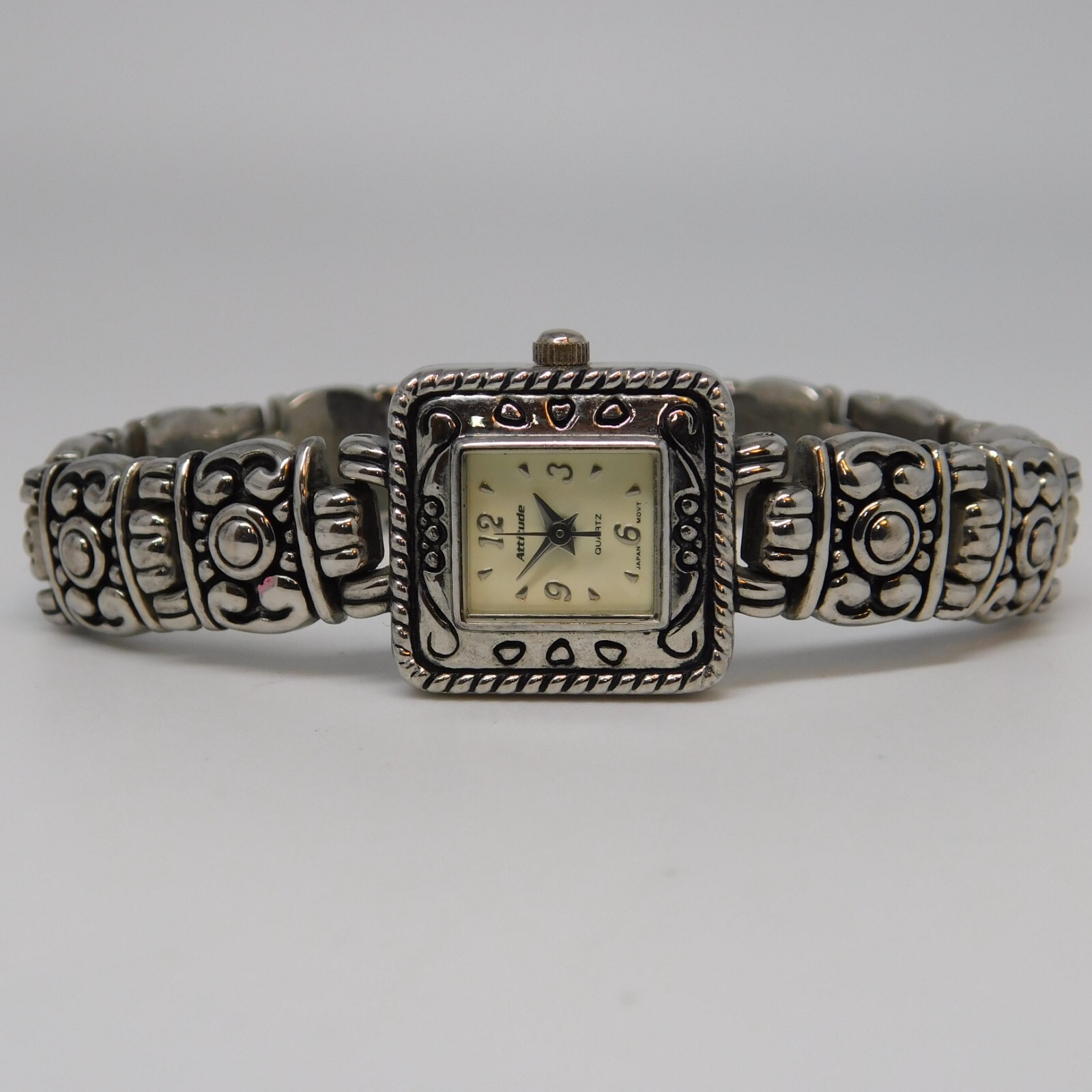 Attitude AX108 Three-Hand Quartz Analog Women’s Watch Sz. 6 3/4″ New Battery
