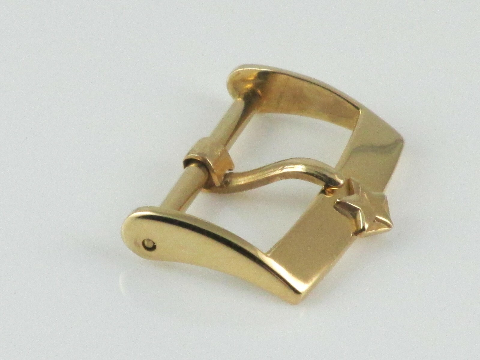 ZENITH STAR LAMINATED GOLD BUCKLE 18mm BUCKLE ZENITH STAR 18mm GOLD PLATED