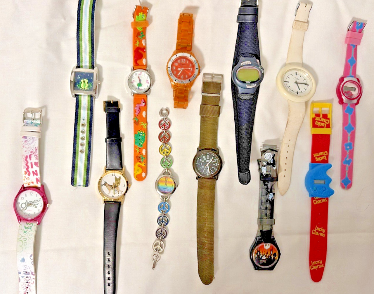 12 Kids and Teen Watches – Sophie, Geneva, Timex, GLEE, Lucky Charms, and More