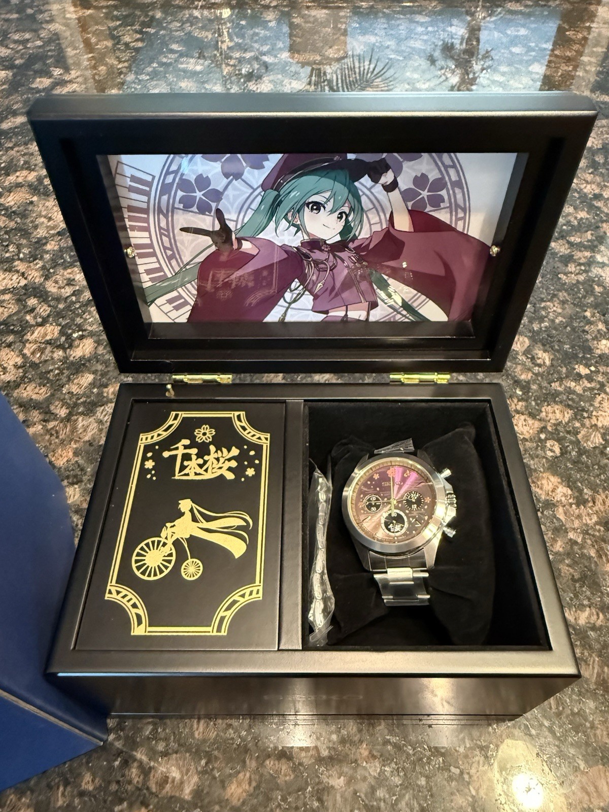 Watch S Senbonzakura Hatsune Miku x SEIKO Music Box Edition