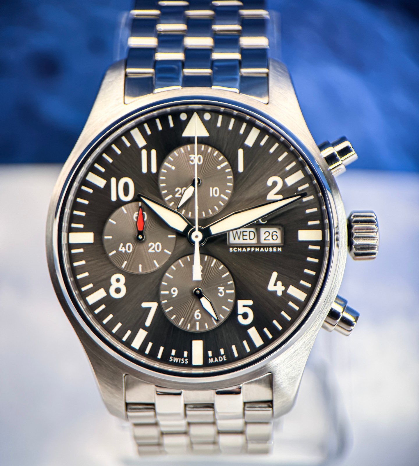 IWC Schaffhausen Pilot’s Chronograph “Spitfire” IW377719 – 2020 Full Set