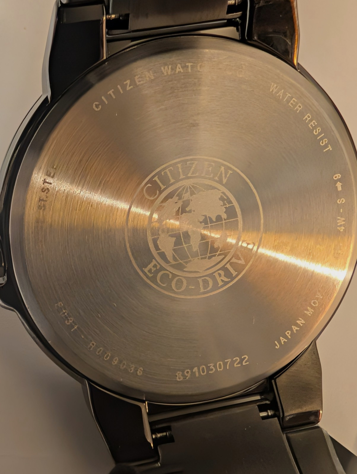 NEW – Citizen Eco-Drive Modern Axiom Watch Gray Stainless Steel, Black Dial