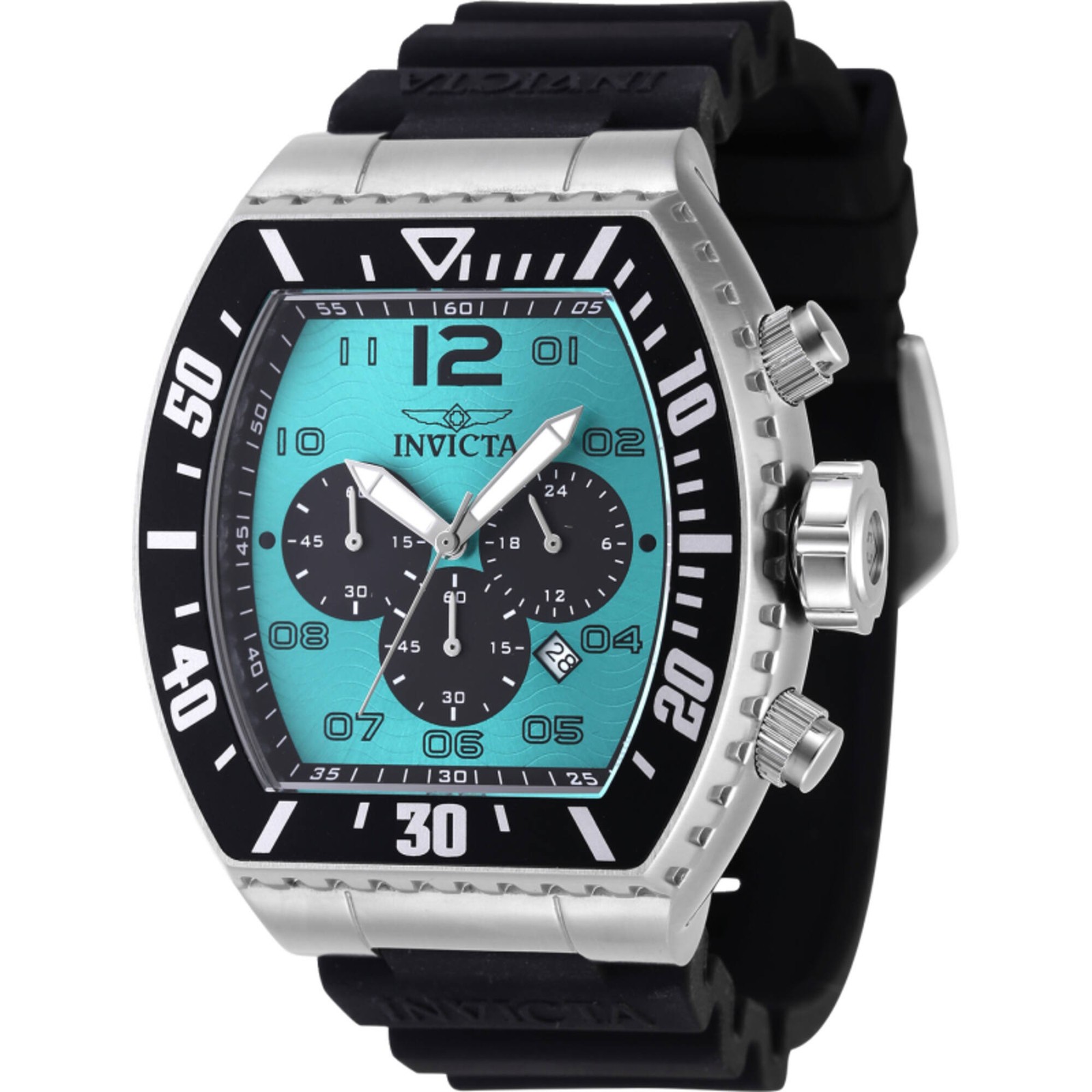 Invicta Men’s Pro Diver Airlock Chronograph Quartz Strap 51mm Watch