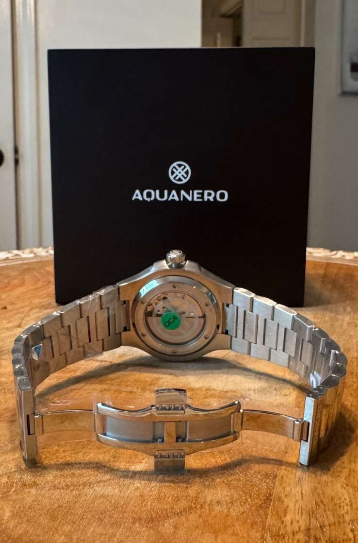 Aquanero Sailmaker Men’s Diver Automatic OBSIDIAN NERO Watch