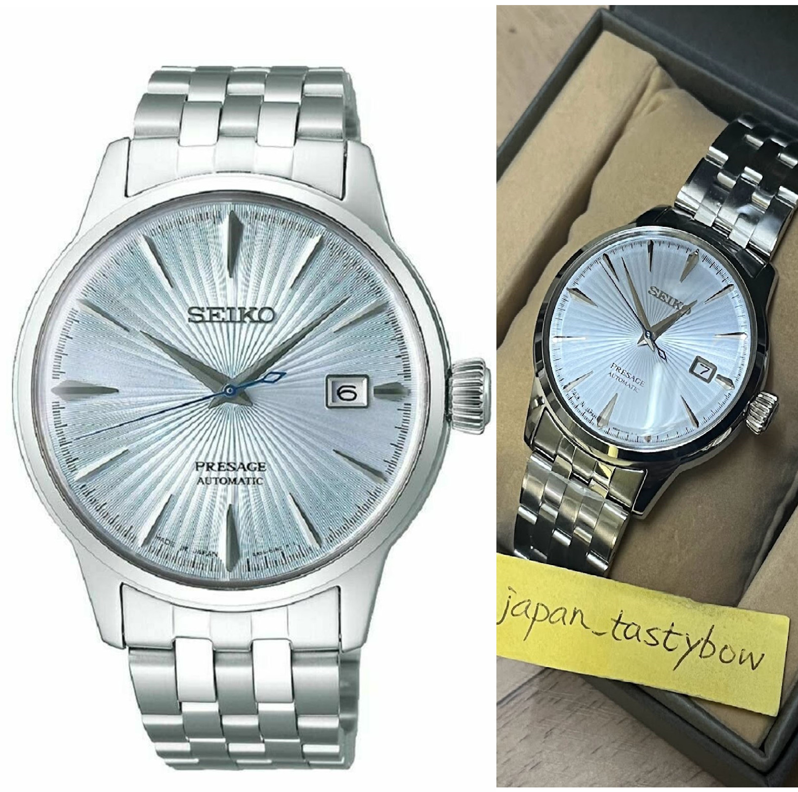 2020 NEW SEIKO Watch PRESAGE Mechanical Automatic volume SARY161 Men’s Silver