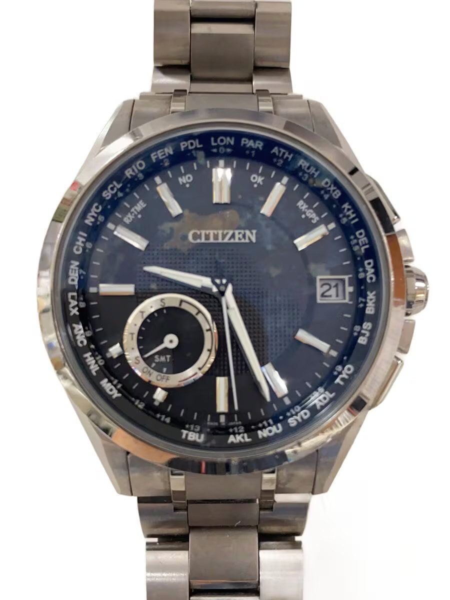CITIZEN Solar Watch Analog GRY SLV F150 T021581