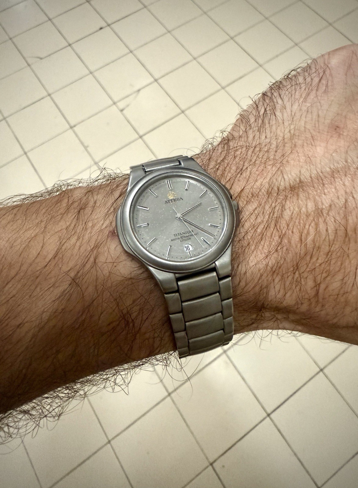 Citizen Attesa Titanium Men’s Watch