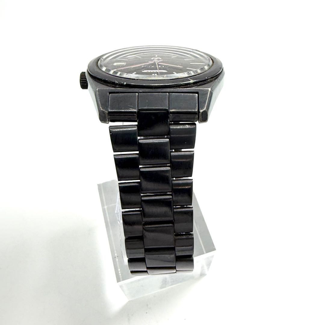 Citizen Crystal Seven Automatic Watch All Black Japan Men’s 071767