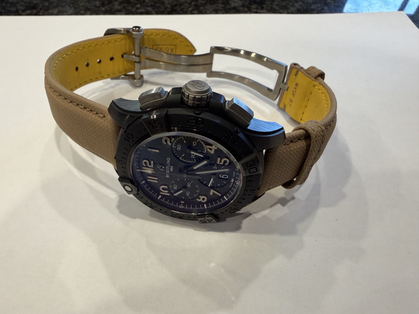 Breitling Avenger B01 42mm Night Mission Black Dial Men’s Watch SB0146101B1X1