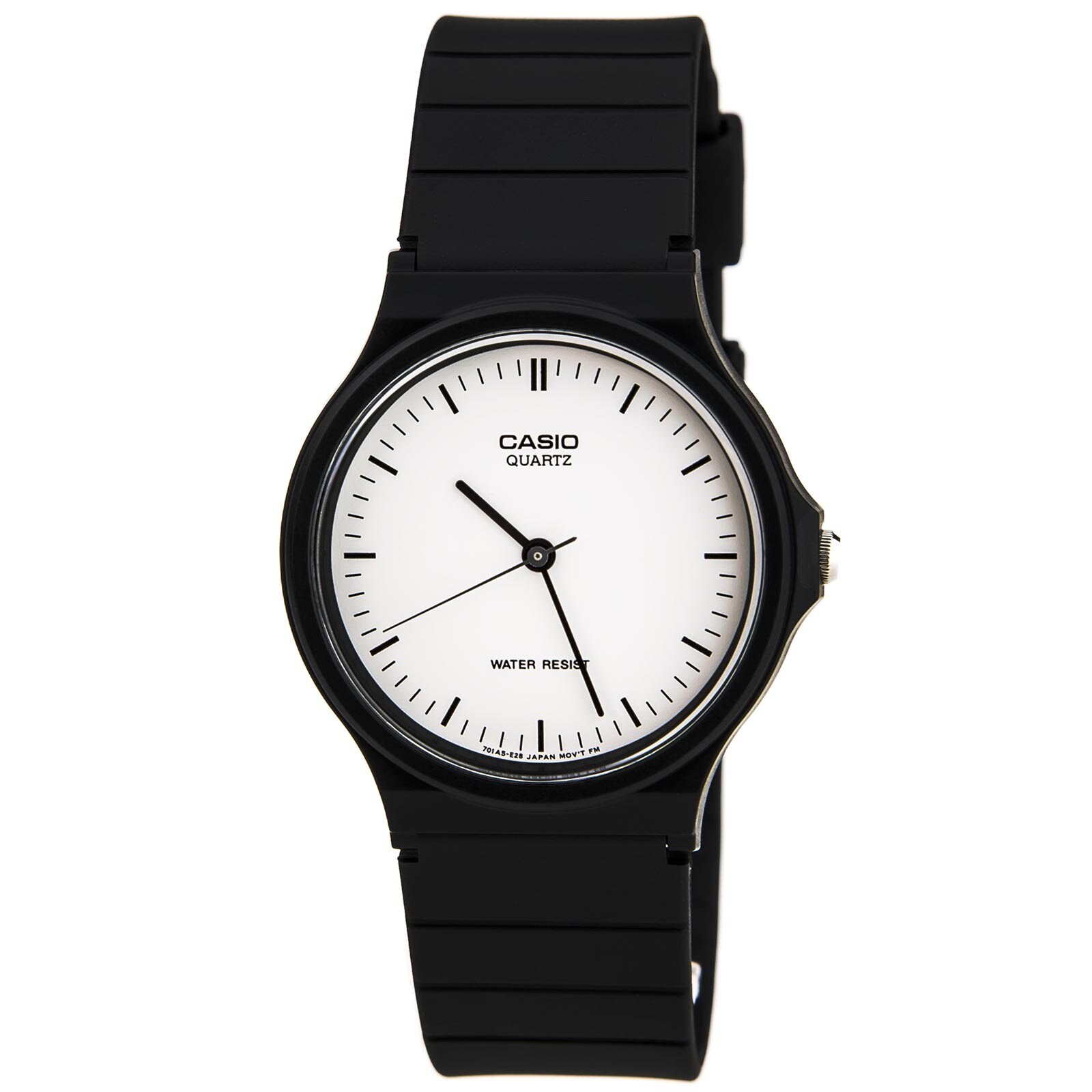 CASIO Women s Watch GENERAL model MQ-24-7ELDF Resin Glass Black Quartz