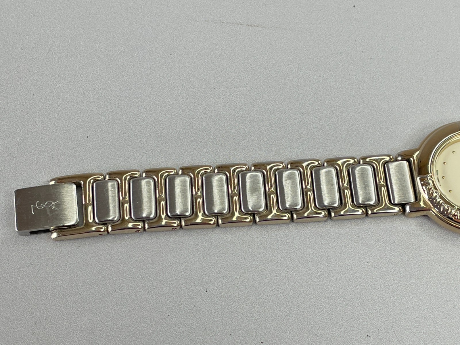 Yves Saint Laurent YSL 2200-229789Y 【US Stock】 Ladies Watch Quartz Ivory *N.MINT