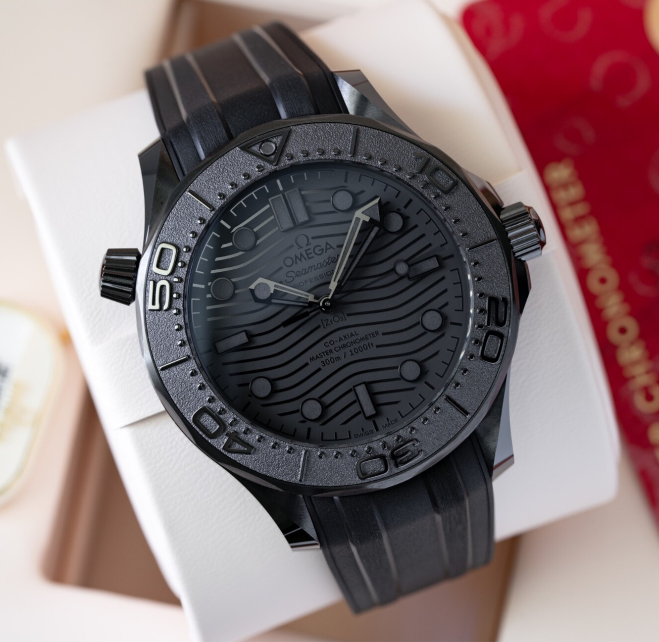 Omega Seamaster Diver Black Ceramic 43.5mm 210.92.44.20.01.003 NEW 2025
