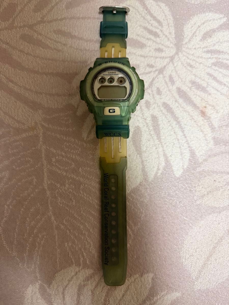 G SHOCK DW 6900 W.C.C.S. Manta Model Skeleton Limited Battery Dead