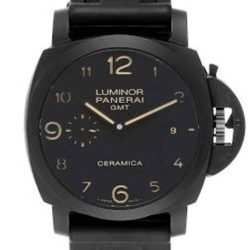 PANERAI LUMINOR 1950 3 DAYS GMT 44MM AUTOMATIC CERAMICA PAM00441 (TC4027176)