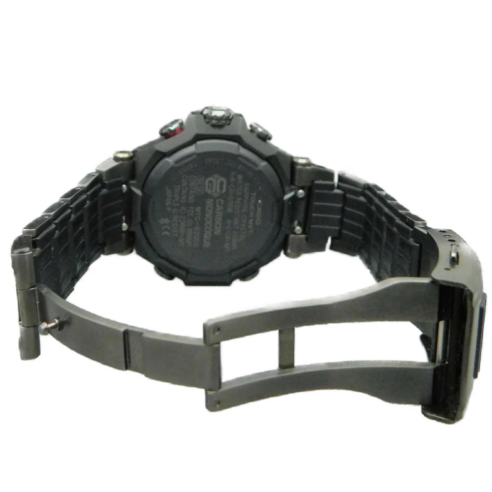 Casio G SHOCK MTG B2000BD 1A4JF Tough Solar Resin Band Black 20 ATM Water Resist
