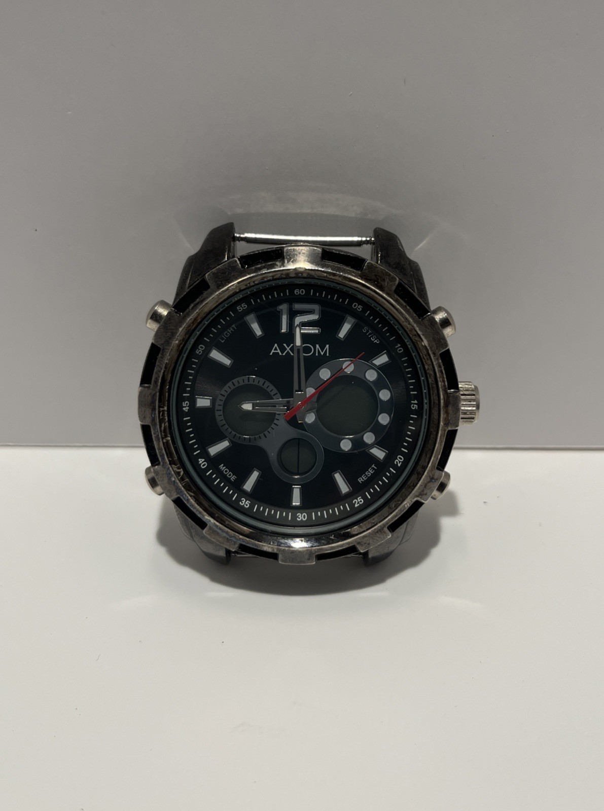 Axiom CR2025/SR626SW | Black | Men’s Watch Face | Untested Parts | Fast Shipping