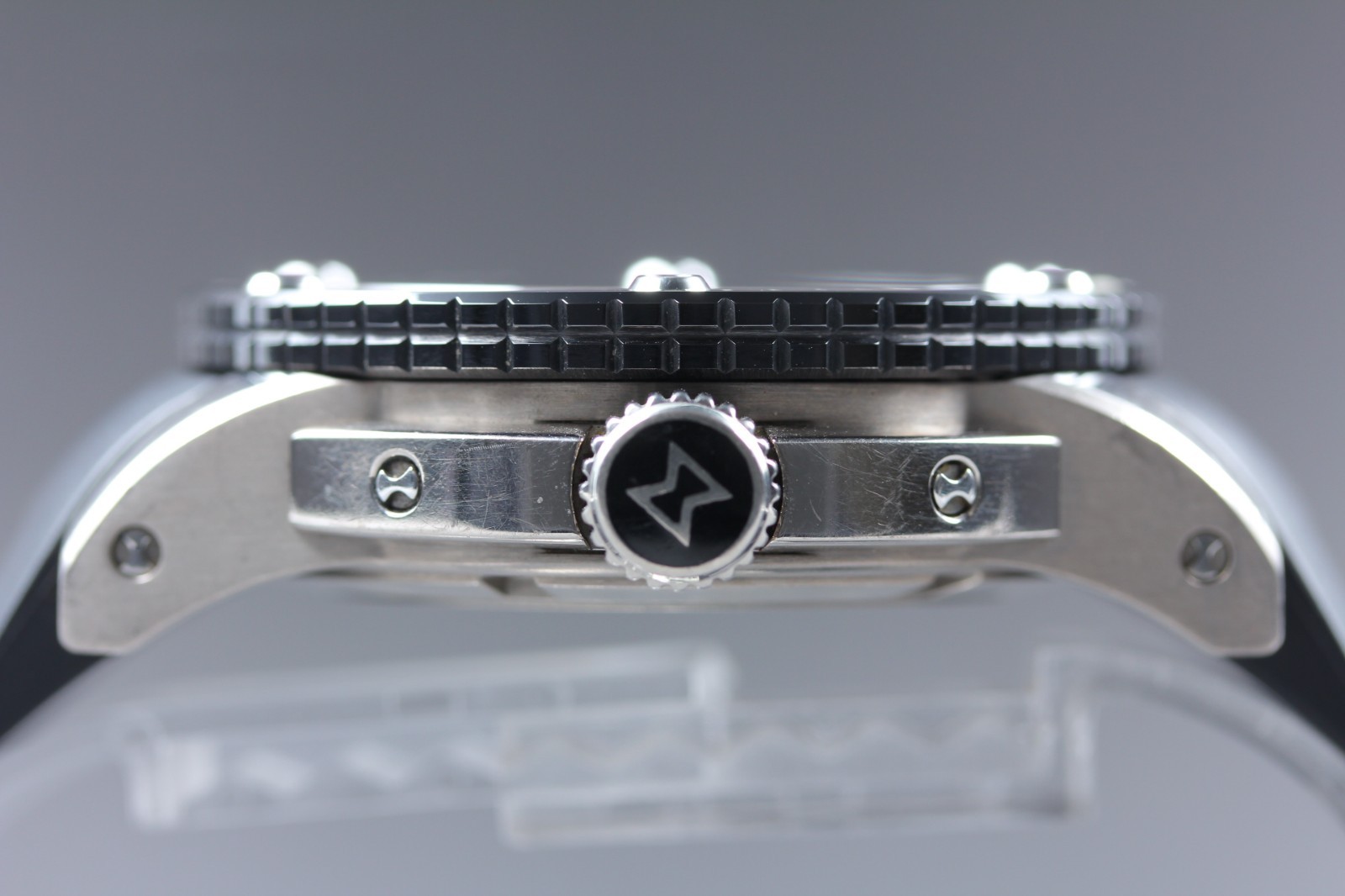 [NEAR MINT w Box] EDOX Class-1 Day Date 83005-TIN-NIN Titanium AT Mens Watch JPN