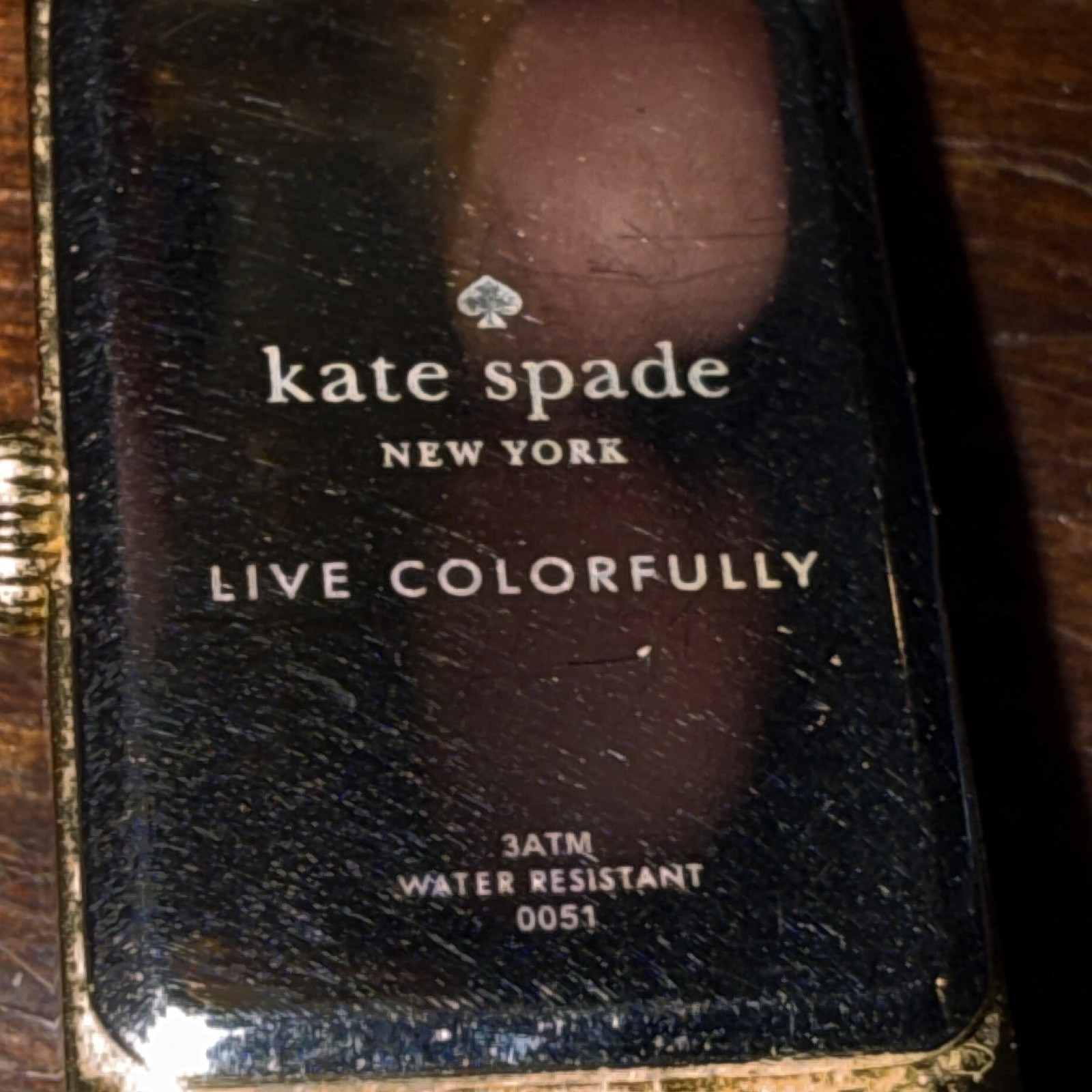Kate Spade New York Dive In Women’s Blue & Gold Quartz Watch 30m/100ft depth