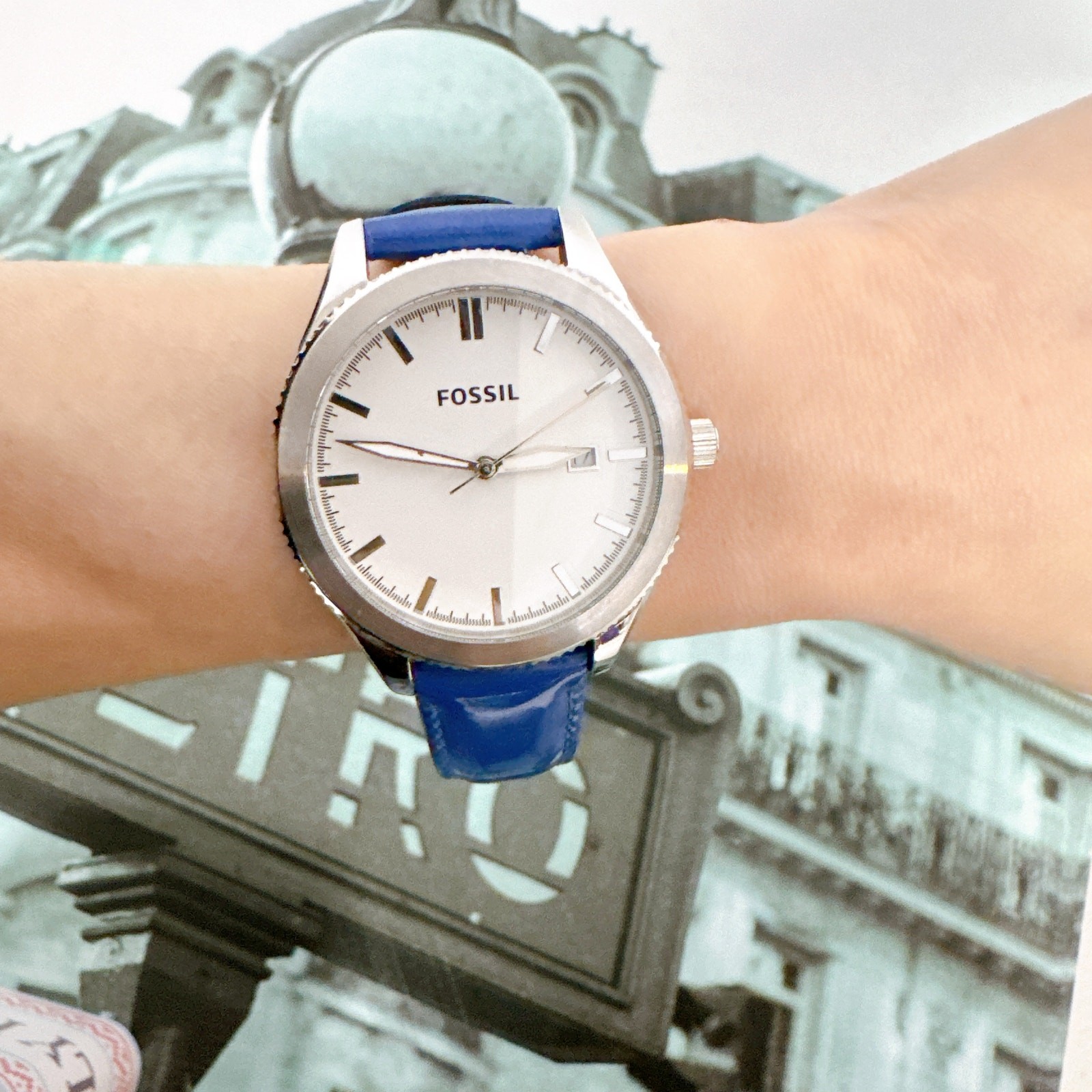 Fossil BQ3268 Georgia Mini collection Leather Watch