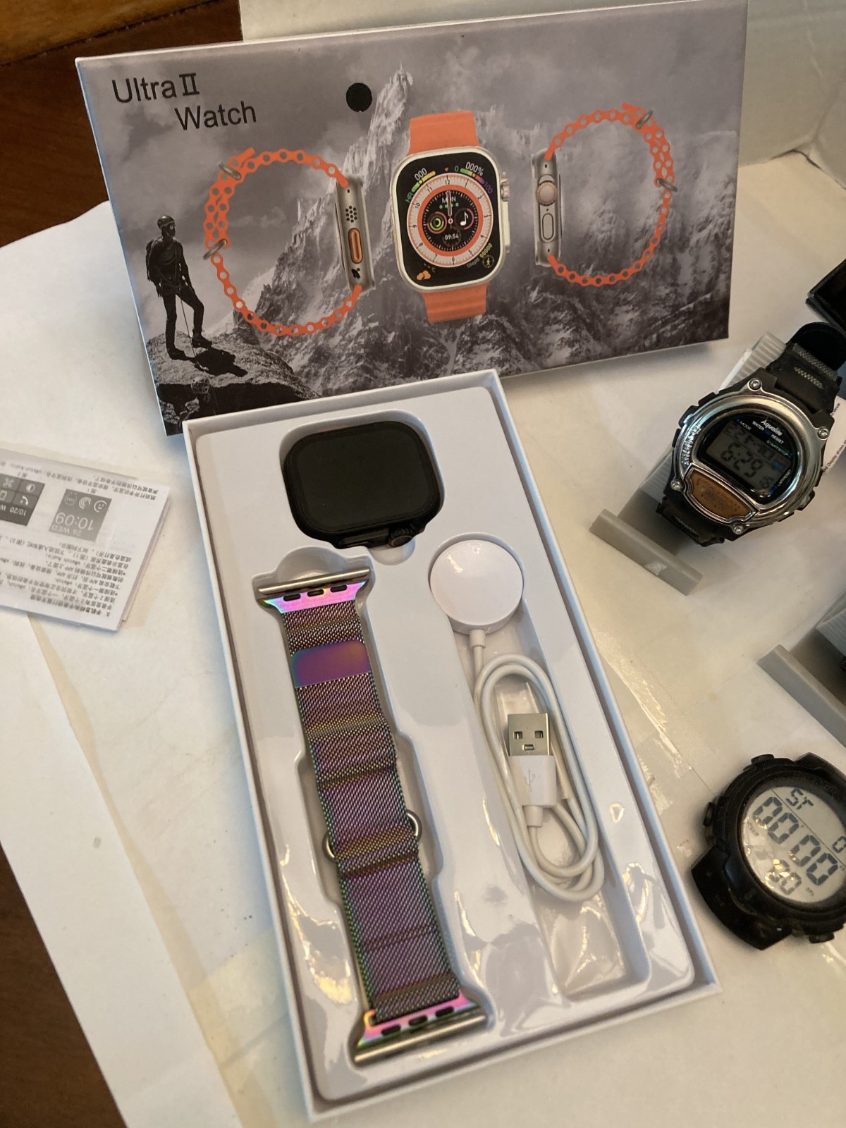 digital watch bundle,mixed and working