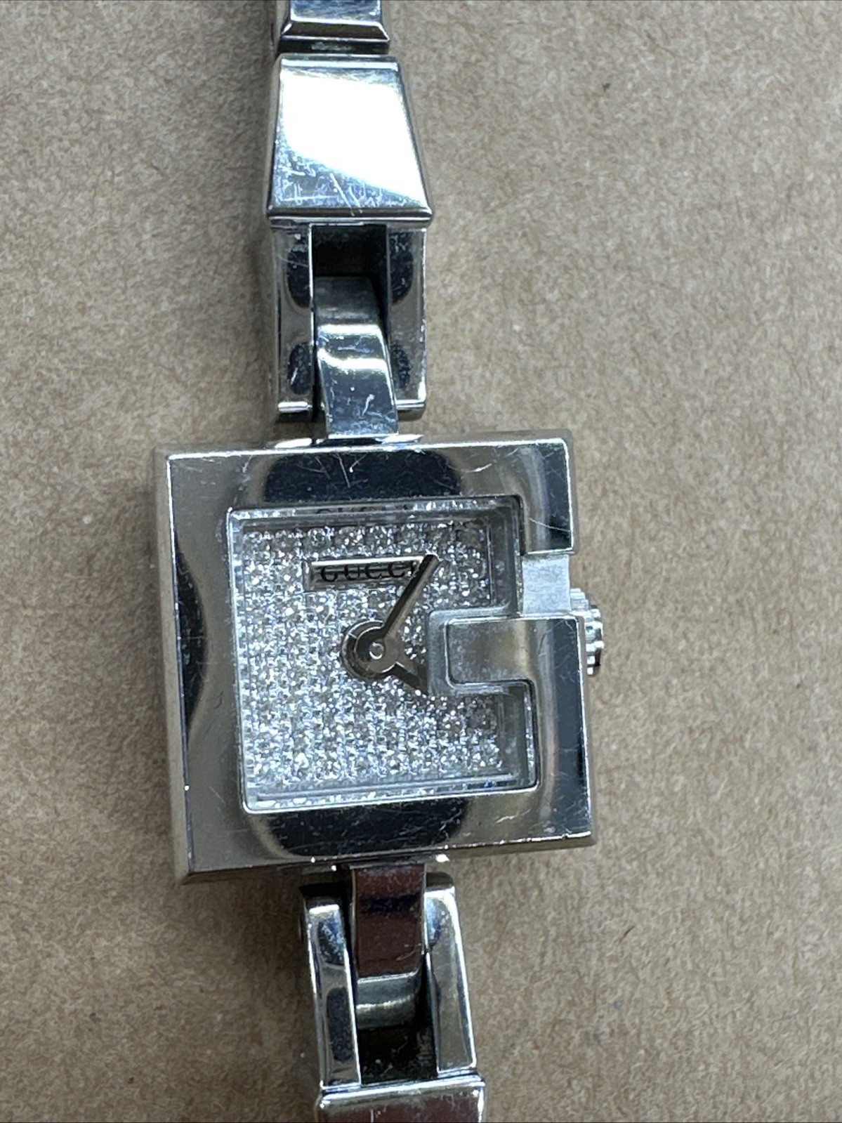 GUCCI Gucci 102 G Mini Diamond Dial Quartz Watch GUCCI 10046535