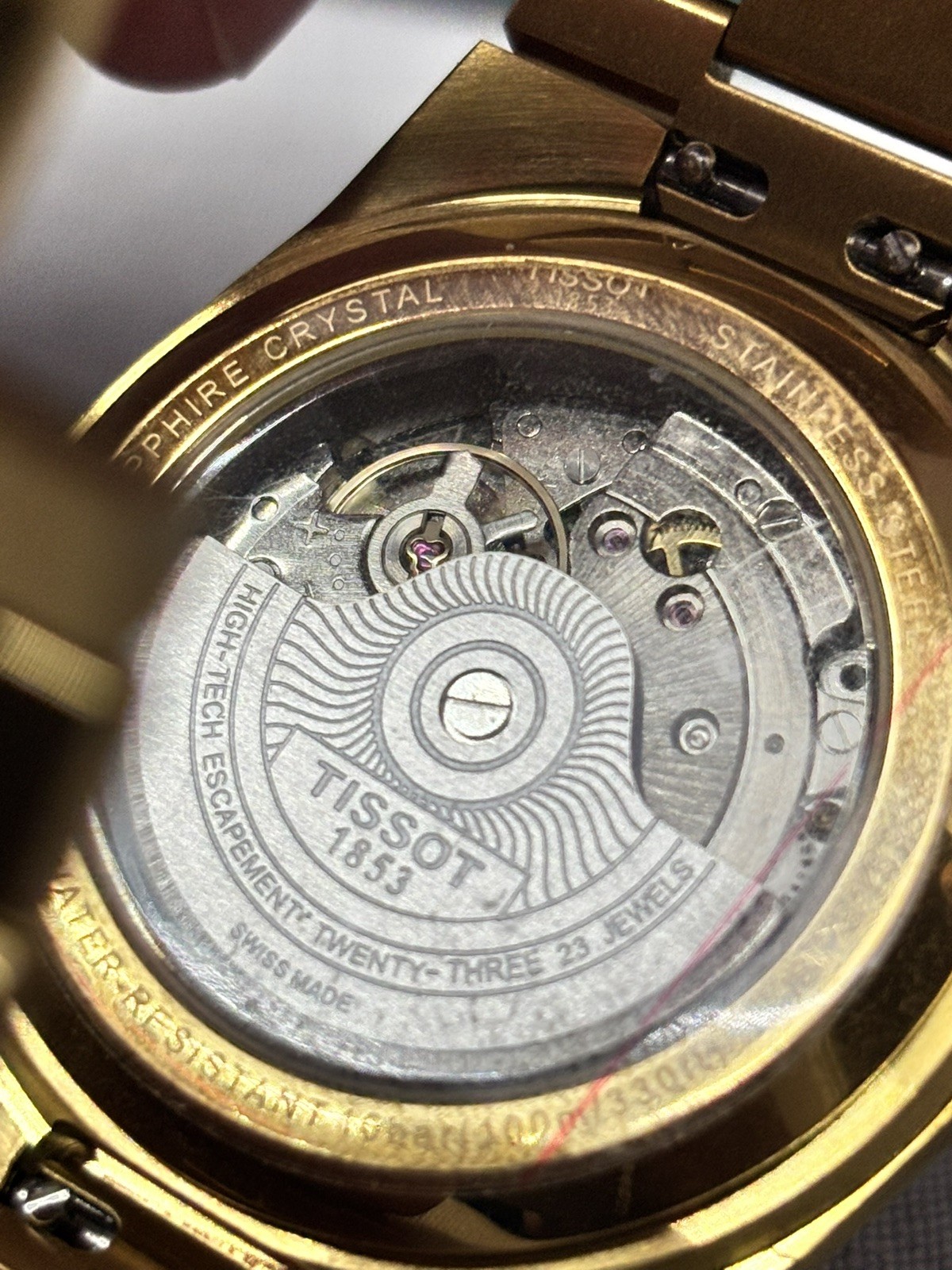 TISSOT PRX POWERMATIC 80 AUTOMATIC 40MM GOLD TONE MEN’S WATCH BOXED NEW.
