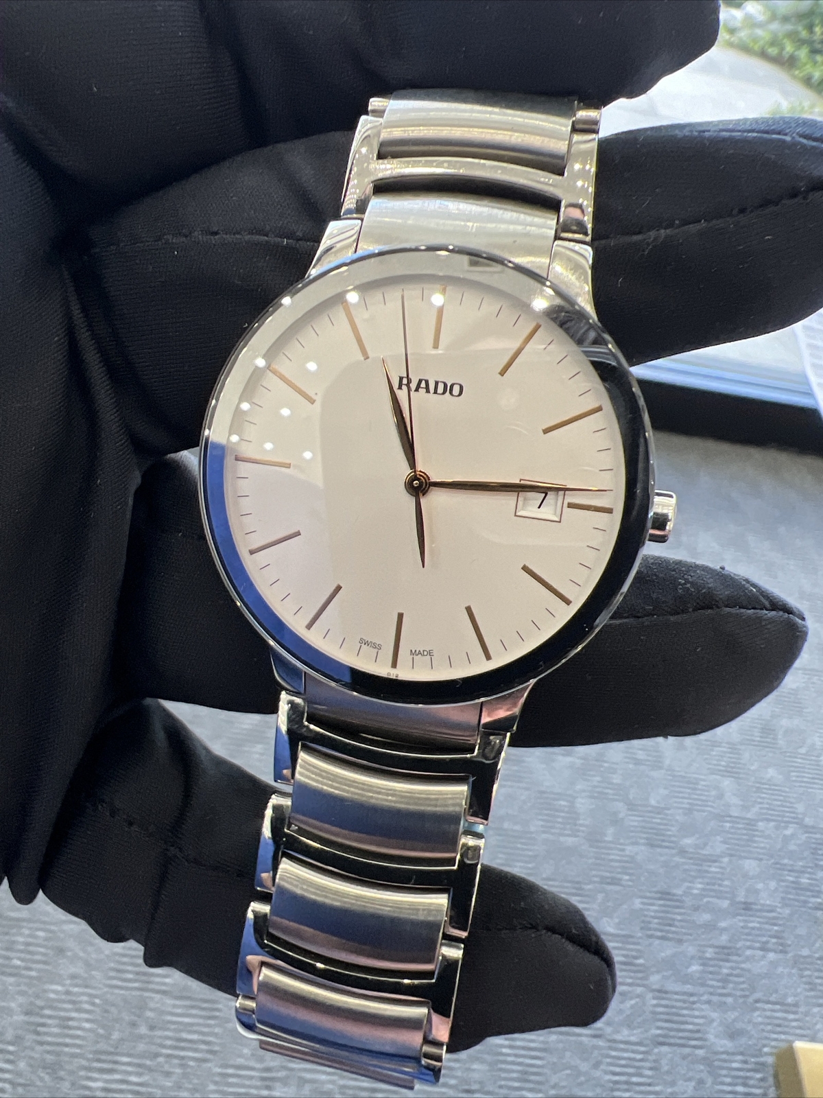 New RADO Centrix Men’s Stainless Steel SS R30927123
