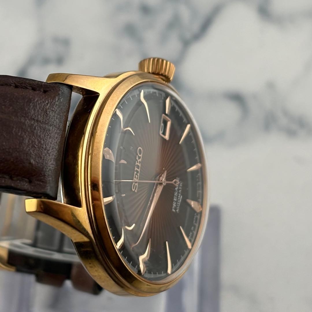 Seiko Presage SARY128 Cocktail Time Manhattan Automatic Men’s Watch Box
