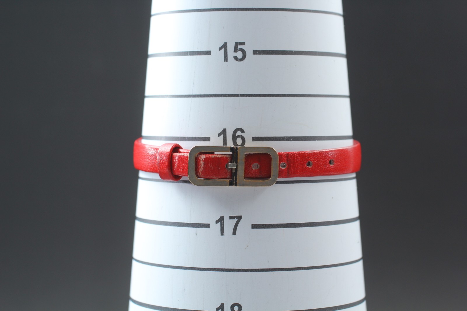 [Exc+5] Vintage Bulova Dior N2 Hand-Wind Red Asymetrical Women’s Watch