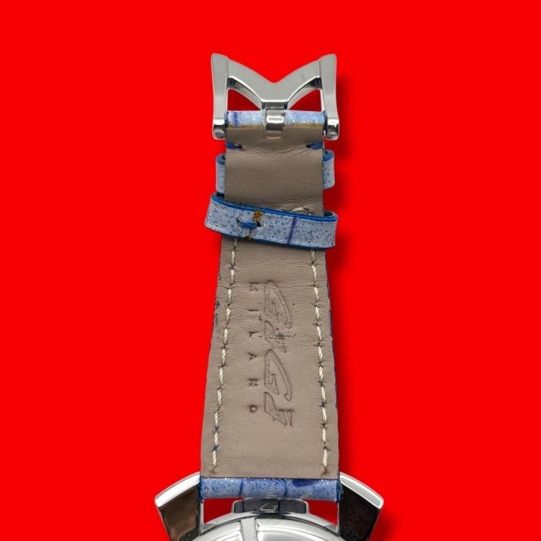 GAGA MILANO Manuale 40 Stardust Quartz Watch Wrist 19cm Used