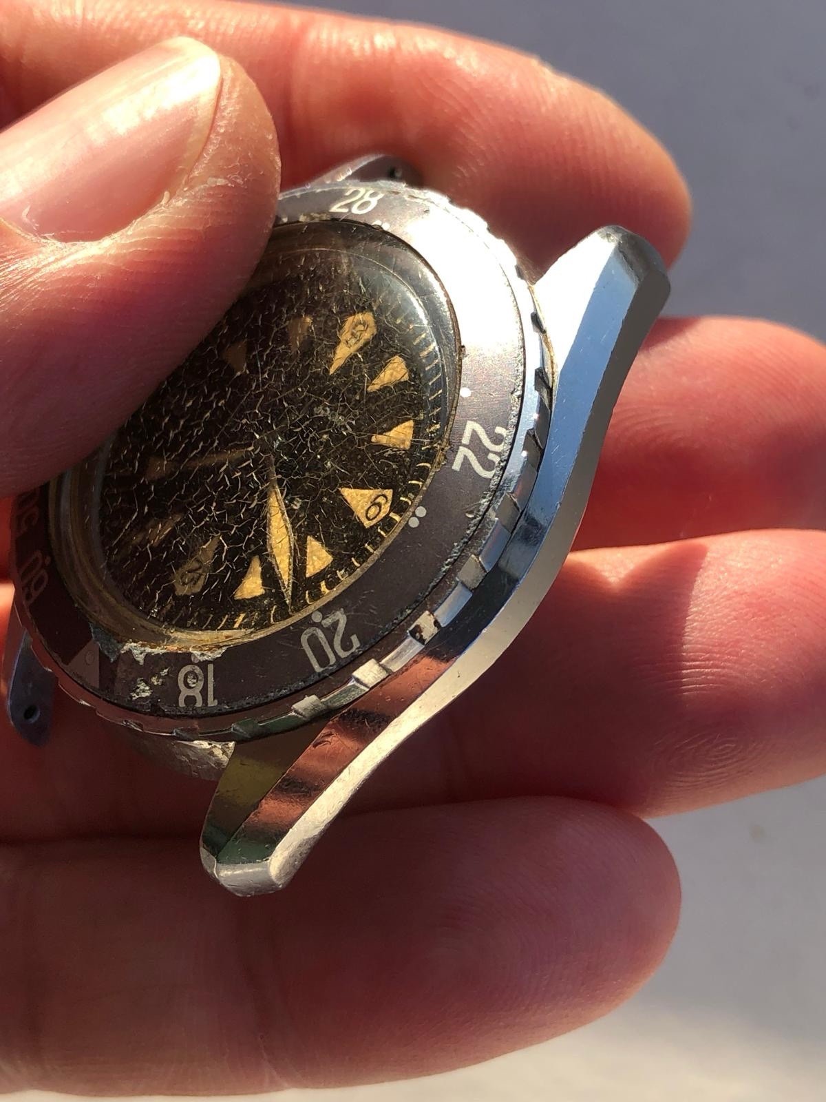 Eterna Matic Super-Kontiki First Series Ref 130 PTX Gold Graphic Sub Vintage Rare
