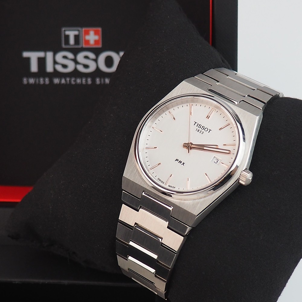 Tissot PRX 40MM White Dial Men’s Quartz Watch T137.410.11.031.00