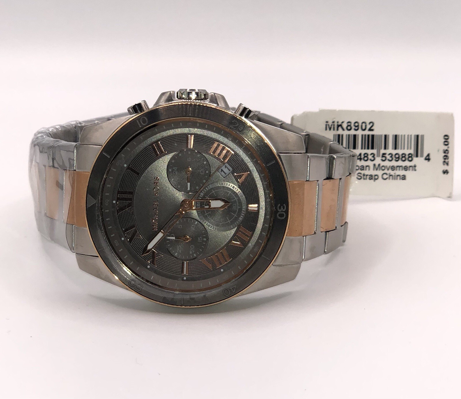 Michael Kors Oversized Alek Two-Tone Watch (MK8902)Brand New/With New🔋✅