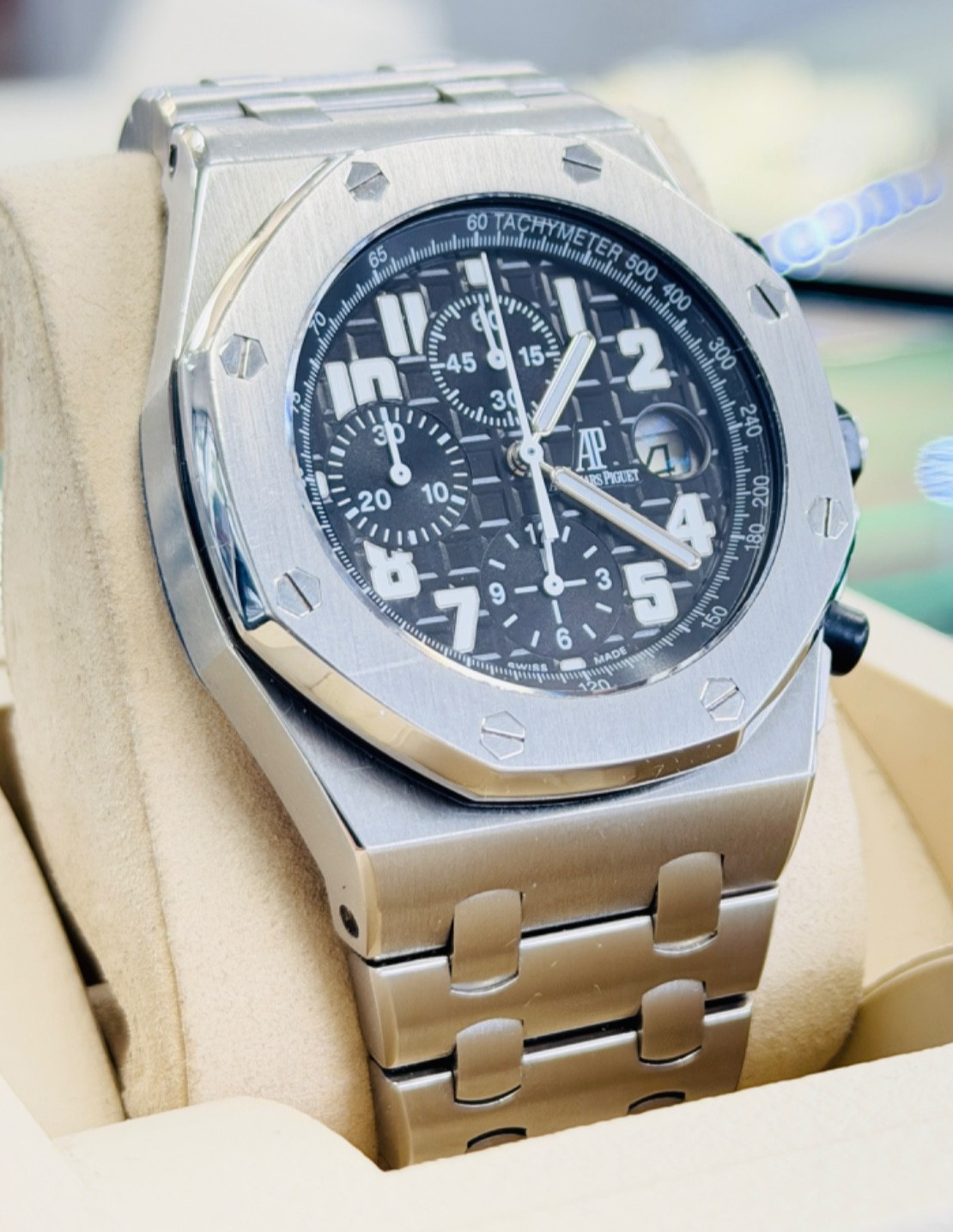 Audemars Piguet Royal Oak Offshore Chronograph 42mm 25721ST Black Dial