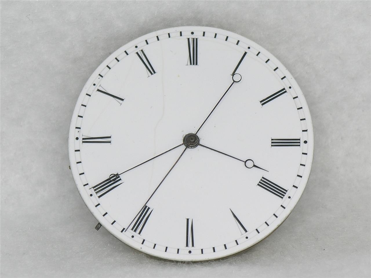 VERY RARE 30 JEWEL 44MM JUMPING INDEPENDENT SECONDS SWISS MOVEMENT, RUNNING!