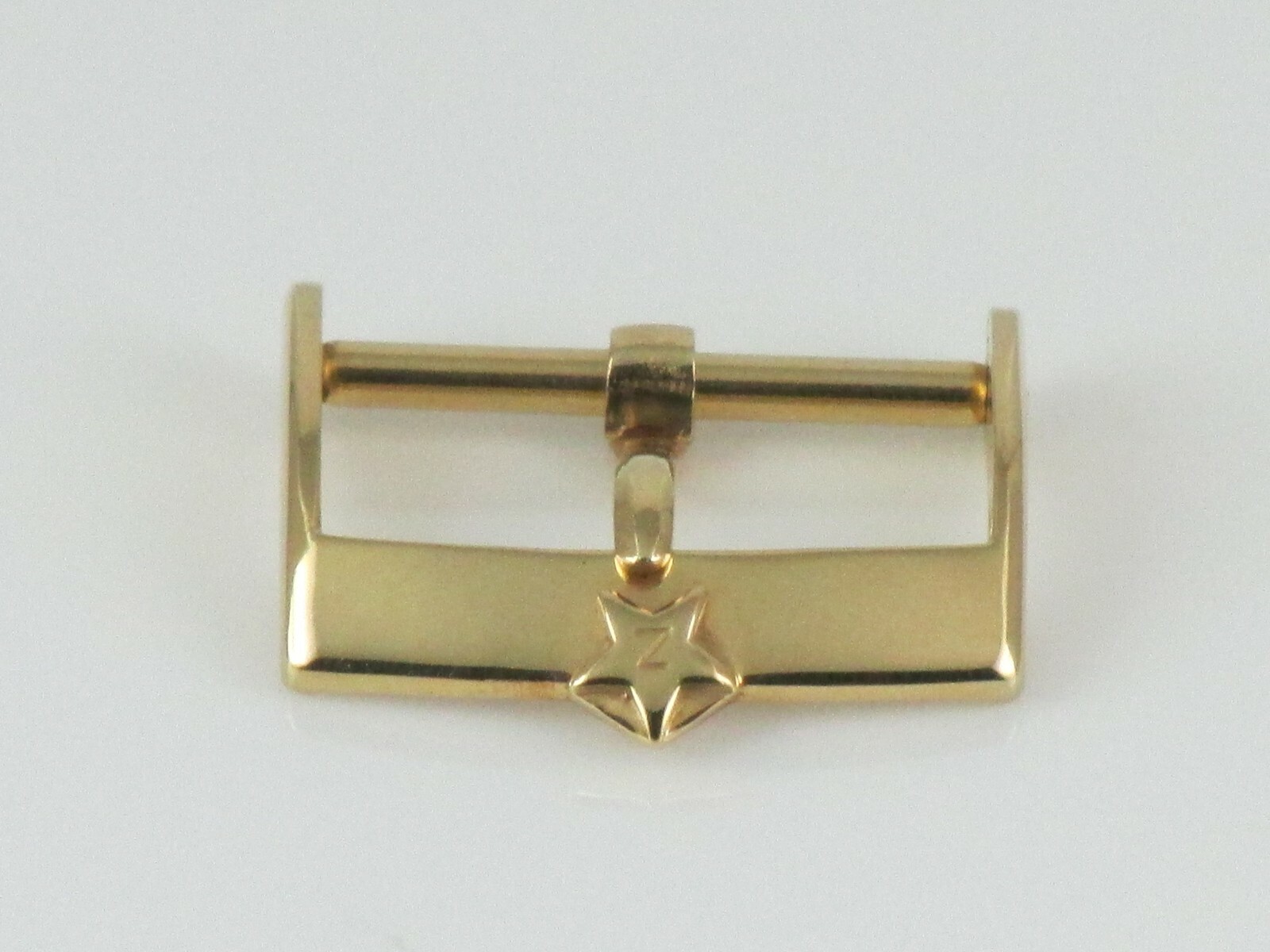 ZENITH STAR LAMINATED GOLD BUCKLE 18mm BUCKLE ZENITH STAR 18mm GOLD PLATED