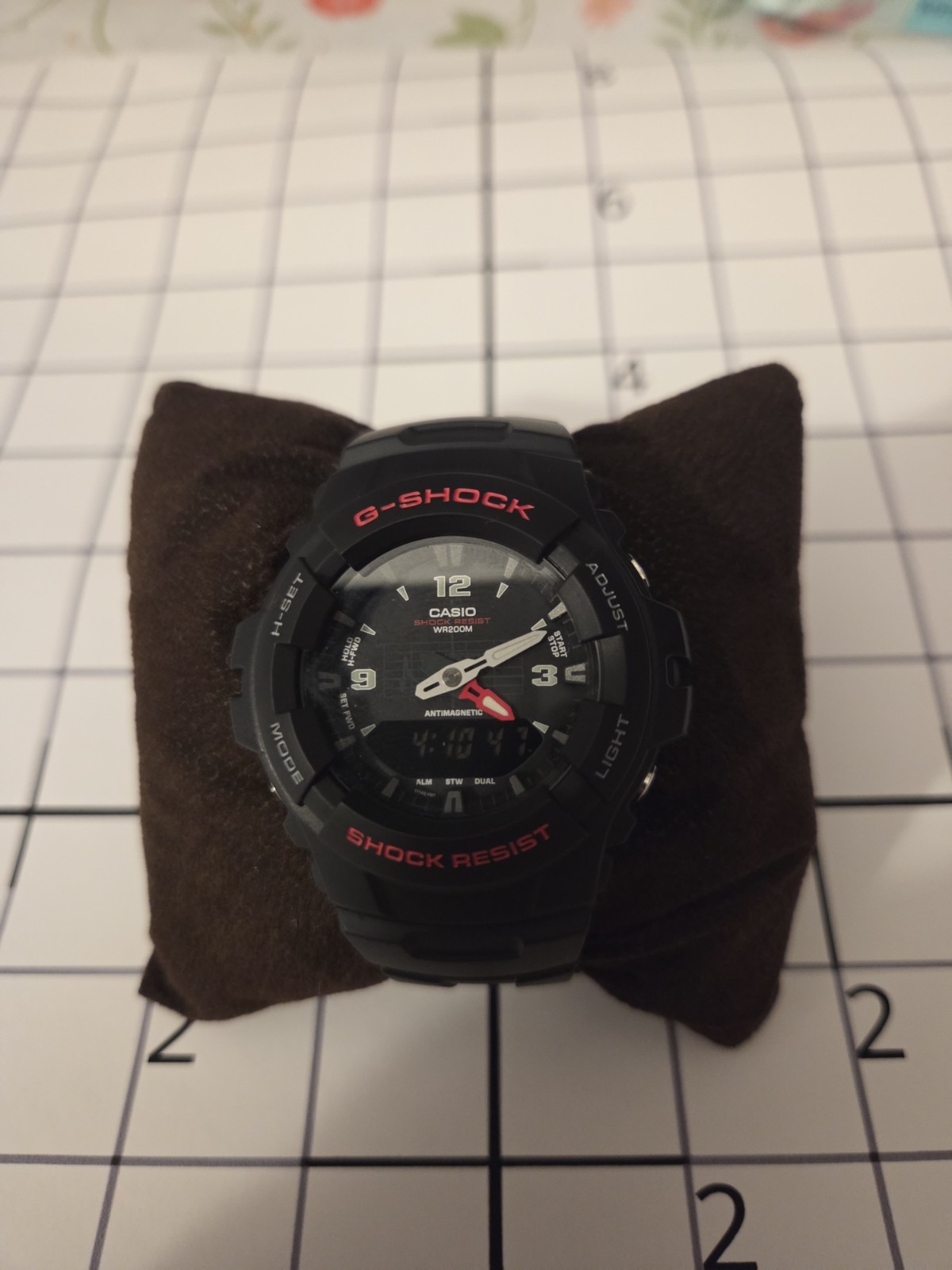 Casio G-Shock G100-1B Men’s Ana-Digi Classic Wristwatch – Excellent Pre-Owned